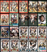 100 Count Lot of Autographed Assorted Football Cards SKU #266501