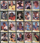 105 Count Lot of Autographed 1982 Donruss Baseball Cards (All Different) SKU #266503