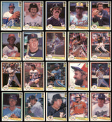 105 Count Lot of Autographed 1982 Donruss Baseball Cards (All Different) SKU #266503
