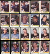 114 Count Lot of Autographed 1982 Donruss Baseball Cards SKU #266504