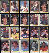 114 Count Lot of Autographed 1982 Donruss Baseball Cards SKU #266504