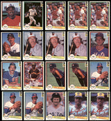 114 Count Lot of Autographed 1982 Donruss Baseball Cards SKU #266504