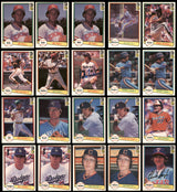 114 Count Lot of Autographed 1982 Donruss Baseball Cards SKU #266504