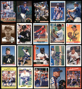 100 Count Lot of Autographed Assorted Baseball Cards (All Different) SKU #266507
