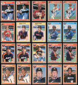 80 Count Lot of Autographed 1985 Fleer Baseball Cards SKU #266511