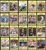 107 Count Lot of Autographed 1982-1991 Fleer Baseball Cards SKU #266514