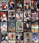 100 Count Lot of Autographed Assorted Baseball Cards (All Different) SKU #266515