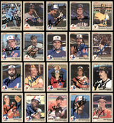 102 Count Lot of Autographed 1983 Fleer Baseball Cards (All Different) SKU #266516