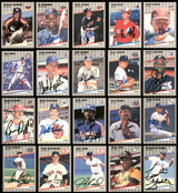 75 Count Lot of Autographed 1989 Fleer Baseball Cards (All Different) SKU #266517