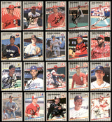 75 Count Lot of Autographed 1989 Fleer Baseball Cards (All Different) SKU #266517