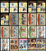 89 Count Lot of Autographed 1964-1982 Topps Baseball Rookie Cards SKU #266518