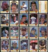 83 Count Lot of Autographed 1983 Donruss Baseball Cards (All Different) SKU #266521
