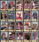 83 Count Lot of Autographed 1983 Donruss Baseball Cards (All Different) SKU #266521