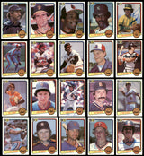 83 Count Lot of Autographed 1983 Donruss Baseball Cards (All Different) SKU #266521