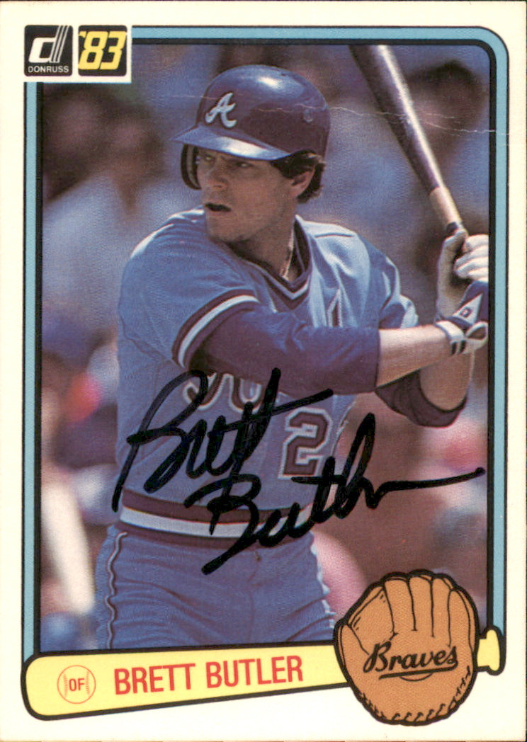 83 Count Lot of Autographed 1983 Donruss Baseball Cards (All Different) SKU #266521