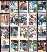 99 Count Lot of Autographed 1983 Topps, Donruss & Fleer Baseball Cards SKU #266523