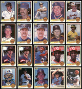 99 Count Lot of Autographed 1983 Topps, Donruss & Fleer Baseball Cards SKU #266523