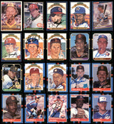 100 Count Lot of Autographed 1984-1991 Baseball Cards SKU #266525