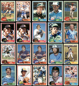 68 Count Lot of Autographed 1981 Topps Baseball Cards SKU #266527
