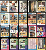 127 Count Lot of Autographed 1961-1988 Baseball Cards SKU #266530