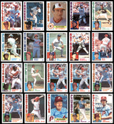 158 Count Lot of Autographed 1984 Topps, Donruss & Fleer Baseball Cards SKU #266537