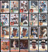 158 Count Lot of Autographed 1984 Topps, Donruss & Fleer Baseball Cards SKU #266537
