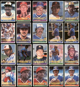 158 Count Lot of Autographed 1984 Topps, Donruss & Fleer Baseball Cards SKU #266537
