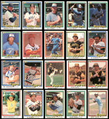 158 Count Lot of Autographed 1981 Donruss Baseball Cards (All Different) SKU #266538