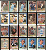 165 Count Lot of Autographed 1981 Donruss Baseball Cards SKU #266539