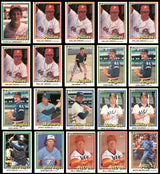 165 Count Lot of Autographed 1981 Donruss Baseball Cards SKU #266539