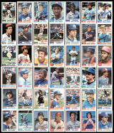 250 Count Lot of Autographed 1982 Topps Baseball Cards (All Different) SKU #266540