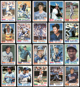 150 Count Lot of Autographed 1982 Topps Baseball Cards (All Different) SKU #266541