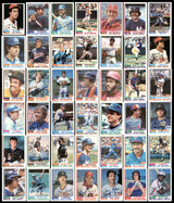 327 Count Lot of Autographed 1982 Topps Baseball Cards (All Different) SKU #266542
