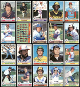 185 Count Lot of Autographed 1979 Topps Baseball Cards (All Different) SKU #266545