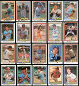 233 Count Lot of Autographed 1981 Donruss Baseball Cards (All Different) SKU #266546