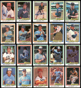 233 Count Lot of Autographed 1981 Donruss Baseball Cards (All Different) SKU #266546