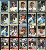 236 Count Lot of Autographed 1981 Topps Baseball Cards SKU #266549