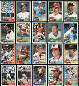 181 Count Lot of Autographed 1981 Topps Baseball Cards (All Different) SKU #266551