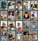 181 Count Lot of Autographed 1981 Topps Baseball Cards (All Different) SKU #266551