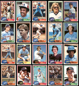 181 Count Lot of Autographed 1981 Topps Baseball Cards (All Different) SKU #266551