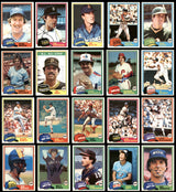 181 Count Lot of Autographed 1981 Topps Baseball Cards (All Different) SKU #266551