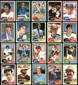 181 Count Lot of Autographed 1981 Topps Baseball Cards (All Different) SKU #266551