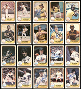 231 Count Lot of Autographed 1981 Fleer Baseball Cards (All Different) SKU #266553