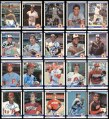 239 Count Lot of Autographed 1984 Fleer Baseball Cards (All Different) SKU #266555