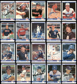 239 Count Lot of Autographed 1984 Fleer Baseball Cards (All Different) SKU #266555
