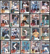 208 Count Lot of Autographed 1984 Topps Baseball Cards (All Different) SKU #266557