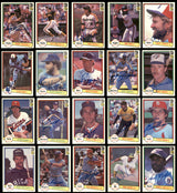 127 Count Lot of Autographed 1982 Donruss Baseball Cards (All Different) SKU #266560