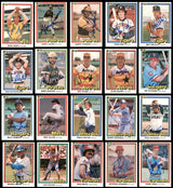 173 Count Lot of Autographed 1981 Donruss Baseball Cards (All Different) SKU #266561