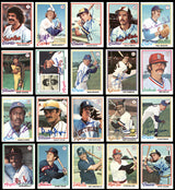 155 Count Lot of Autographed 1978 Topps Baseball Cards (All Different) SKU #266562