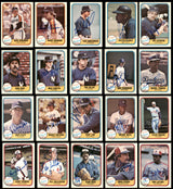 225 Count Lot of Autographed 1981 Fleer Baseball Cards (All Different) SKU #266564